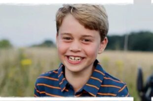 Prince George new photo for his 8th birthday
