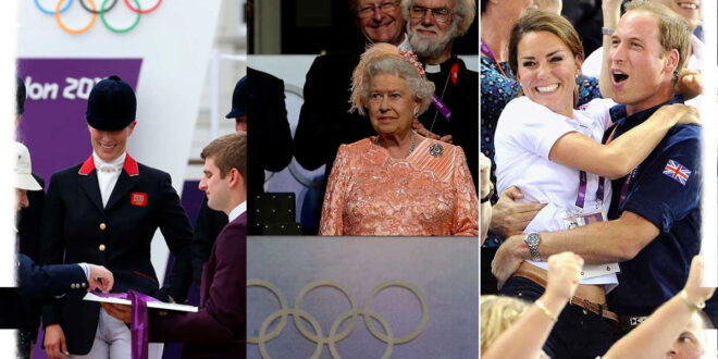 Royal Family Caught Up In The Olympic Spirit