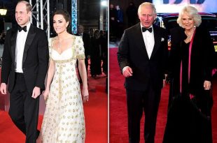 Duke And Duchess Of Cambridge Will Join Charles And Camilla On Red Carpet
