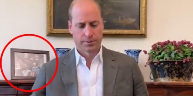Prince William Has Cute Photo Of Prince Philip And George In His Office