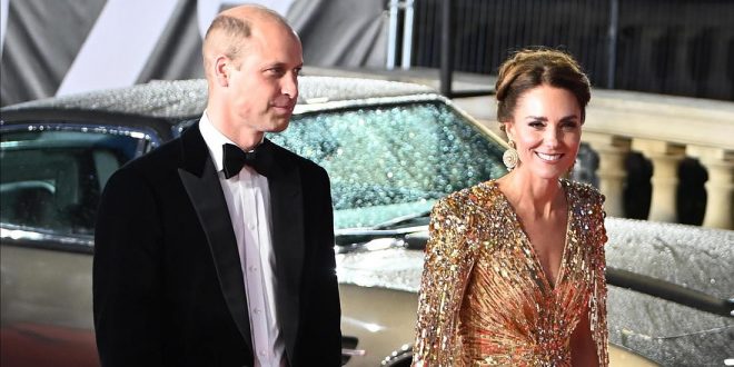 Prince William And Kate Arrived In Style At New James Bond Premiere