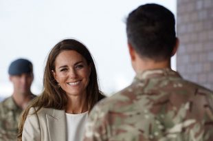 Duchess Kate Returns To Work With Moving Visit