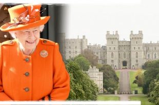 The Queen Welcomes Special Visitors To Windsor Castle