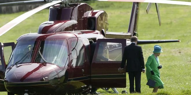 The Queen Travels To Sandringham By Helicopter After Doctors Give Green Light