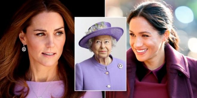 The Queen Warned to Avoid "Passing or Swapping" Roles Between Meghan and Kate