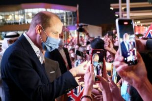 Royal Fans Poke Fun at William for Petrol Head Dubai Picture