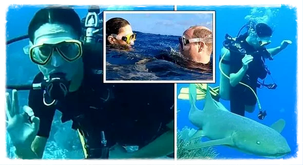 William And Kate Dive With Sharks In New Pictures