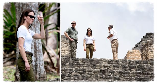 Kate Middleton Or Lara Croft? Duchess Share Stunning Picture From Ancient Mayan Archaeological Site