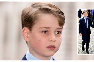 Prince George With Grown-up Memorial Appearance