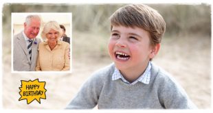 Charles And Camilla With Special Birthday Message For Prince Louis