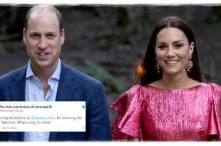 William And Kate Congratulate Sam Waley-Cohen For Winning The Grand National