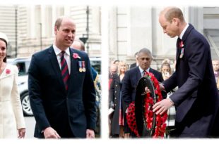 William And Kate Attended A Poignant Service At The Cenotaph To Mark Anzac Day