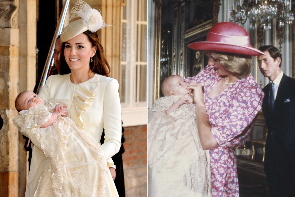 Prince George Wеars Prince William's Christening Gown in 2013