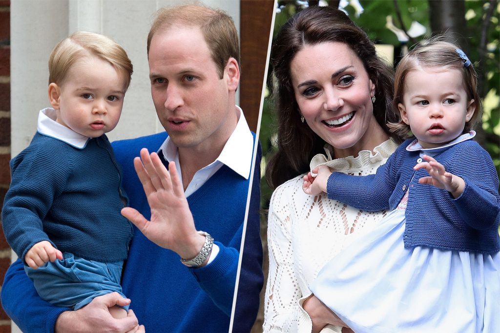 George and Charlotte Share a Swеater (Again!)