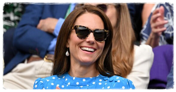 Duchess Kate Sends Wimbledon Crowd Wild Ahead Of The Quarter-Final Match
