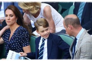 William And Kate Bring Prince George To His First Wimbledon Men's Final