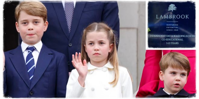 George, Charlotte And Louis Aren't First Royals To Attend Elite Lambrook School