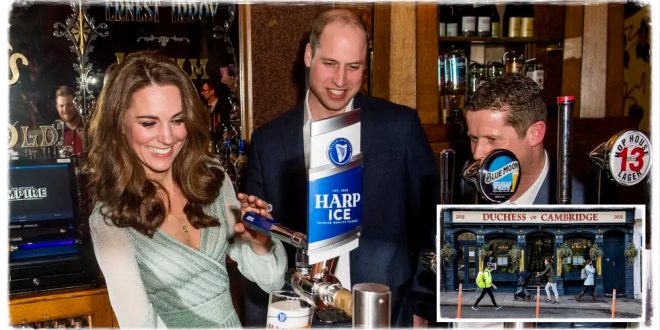 Prince William's Local Pub Named After Duchess Kate