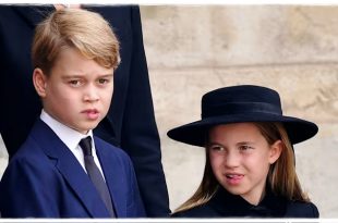 Princess Charlotte Tells Prince George That He Need To Bow To The Queen's Coffin