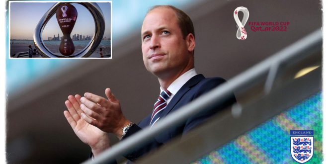 Prince William Will Not Cheer For England National Team On World Cup In Qatar