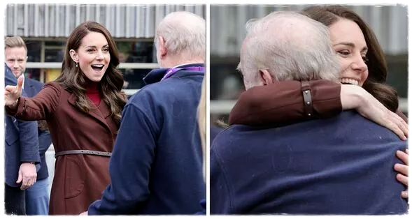 Princess Kate Reunites With Old School Teacher And Share Huge Spontaneous Hug