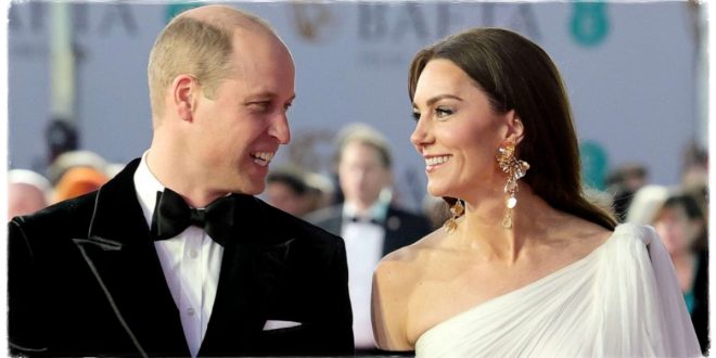 William And Kate Show 'Who They Are Behind Closed Doors' With BAFTAs 'Love Tap'