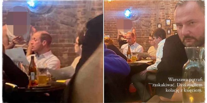 Prince William Stuns Customers As He 'Enjoys A Great Night' At LGBT Restaurant In Poland