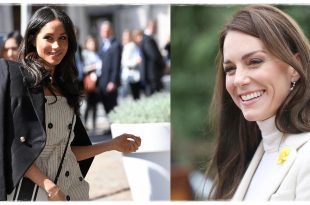 Meghan’s Designer Outfits Are 'Flaunting Her Wealth' In Contrast To The 'Understated Elegance' Of Princess Kate