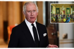 King Charles Takes Down Family Portrait That Marked Queen’s Golden Wedding Anniversary