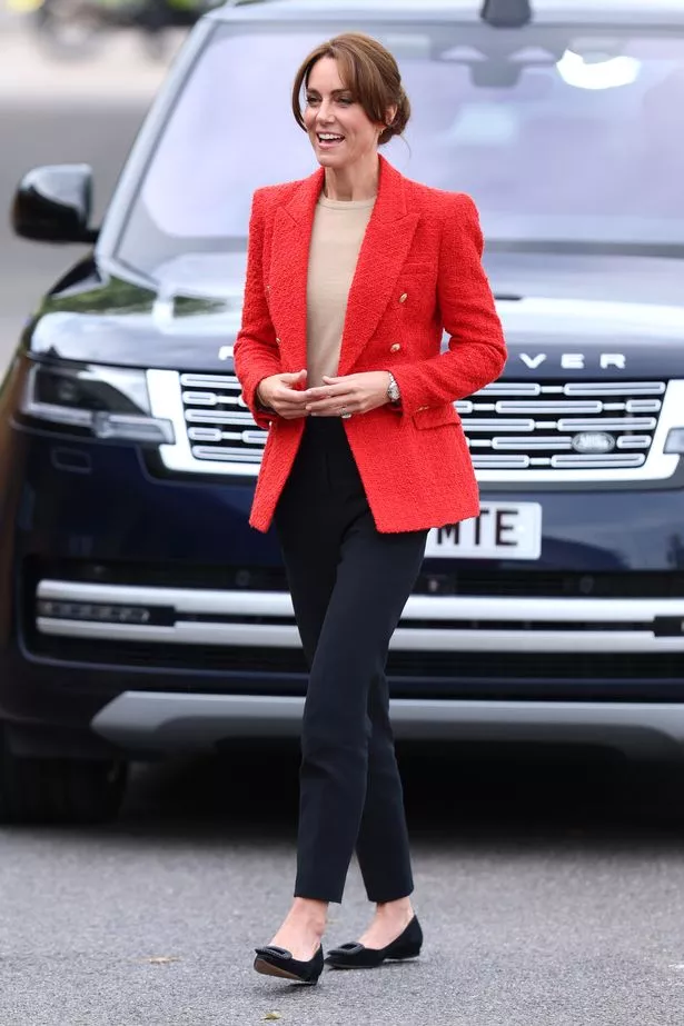 The Princess of Wales, Kate Middleton looked sensational wearing the latest footwear fashion