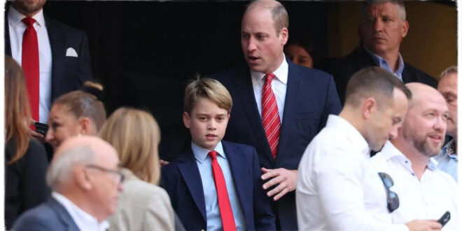 Prince George Smiles From Ear To Ear As He Makes Surprise Appearance At Rugby World Cup