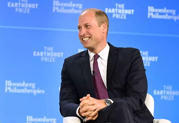 William during his visit to New York last month
