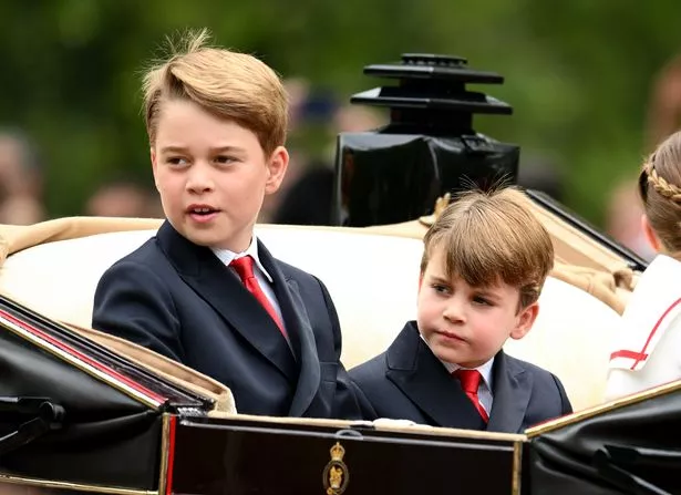 Prince George and Prince Louis look set to follow in their father's footsteps