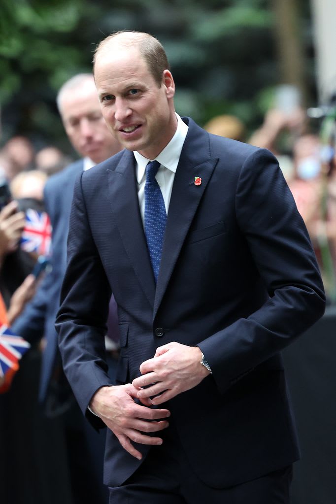 Prince William in smart suit 