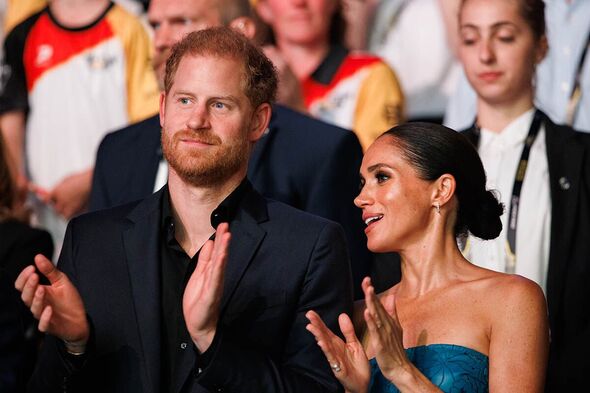 Harry and Meghan attending Invictus Games 2023