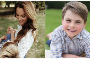 Prince Louis Shines In A New Birthday Photo Taken By Princess Kate