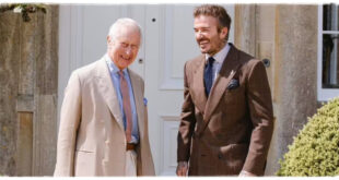 King Charles Shares A Joke With David Beckham As The English Football Legend Takes On A Prominent Role