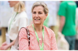 Duchess Sophie Radiates in Floaty Dress and £1k Bob Marley Necklace