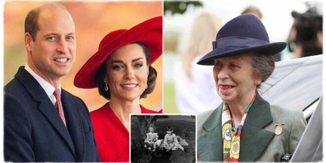 Prince William and Princess Kate Share Personal Photos for Princess Anne's 74th Birthday