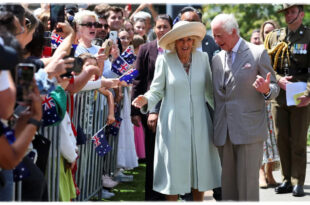 King Charles and Queen Camilla Welcomed by Excited Crowds at Sydney Church Service