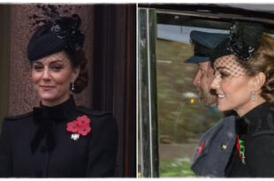 Princess Kate Takes the Lead Among Senior Royals on the Balconies at Remembrance Sunday