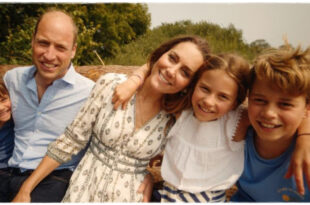 Prince William and Princess Kate Unveil Christmas Card Photo with Touching Message