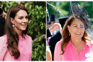 Princess Kate Borrowed Mother Carole's Elegant Lace Dress for a Wedding After Joining the Royal Family