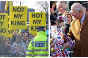 Anti-Monarchy Protesters Confront King Charles and Queen Camilla with Bold Three-Word Chant