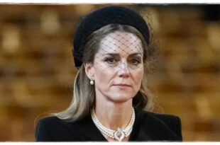 Princess Kate wearing black at Westminster Cathedral funeral of Katharine, Duchess of Kent