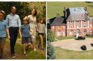 Prince William and Princess Kate’s new home featuring the protective ha-ha wall for privacy