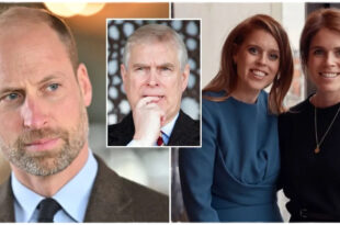 Prince William appearing stern amid reports he threatened to strip Beatrice and Eugenie of titles over Royal Lodge dispute