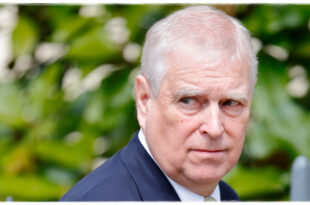 Prince Andrew looking solemn as speculation grows about who will inherit the Duke of York title