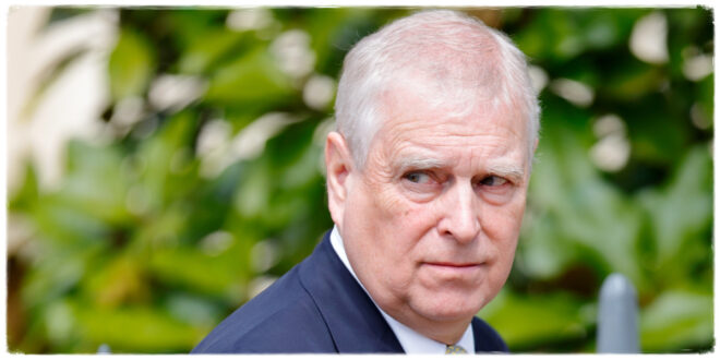 Prince Andrew looking solemn as speculation grows about who will inherit the Duke of York title