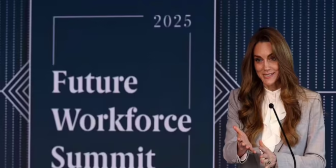 Princess Kate delivering an inspiring message about love and children’s emotional well-being